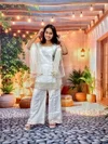 KF 6052 Kalaai Chinon Embroidery Kurti With Bottom Dupatta 